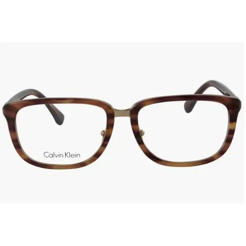 Calvin Klein CK5846A 310 Tortoise Brown/square Men`s Eyeglasses 55-17-135MM