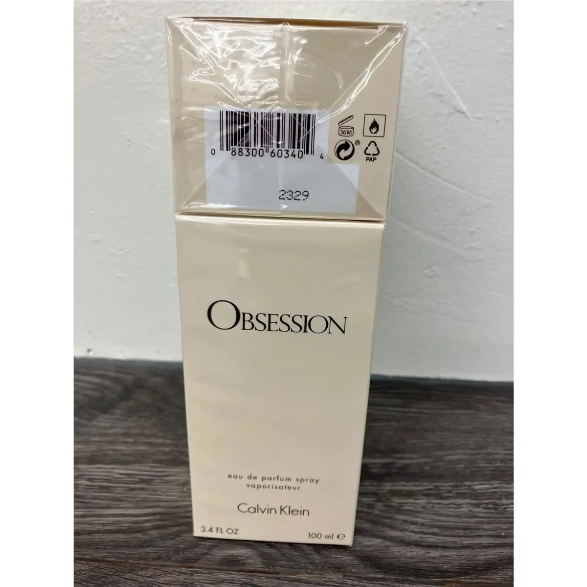 Obsession Perfume by Calvin Klein Women 3.4 oz Eau De Parfum Spray