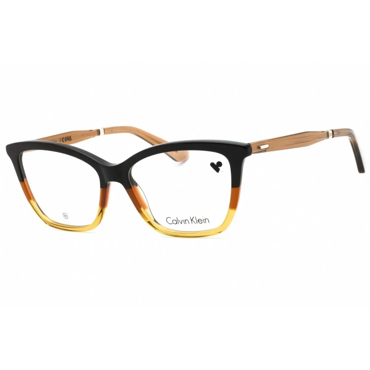 CK23545 206 Eyeglasses Brown Frame 53mm by Calvin Klein