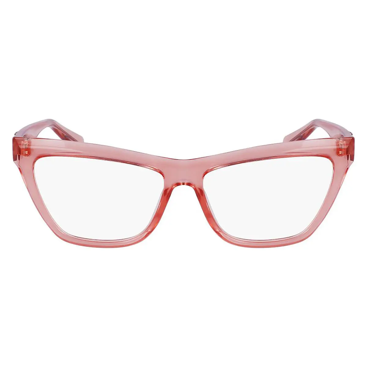 Calvin Klein CKJ23614 Eyeglasses Women Rose Cat Eye 54mm - Frame: Rose, Lens: Demo