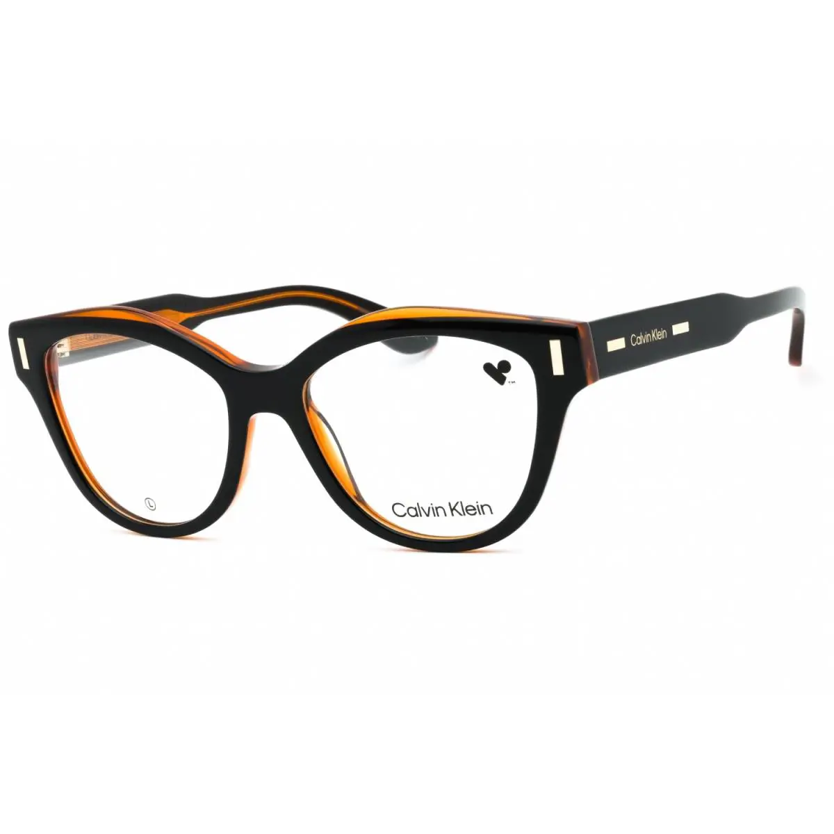 Calvin Klein CK23541 008 Eyeglasses Black Brown Frame 53mm