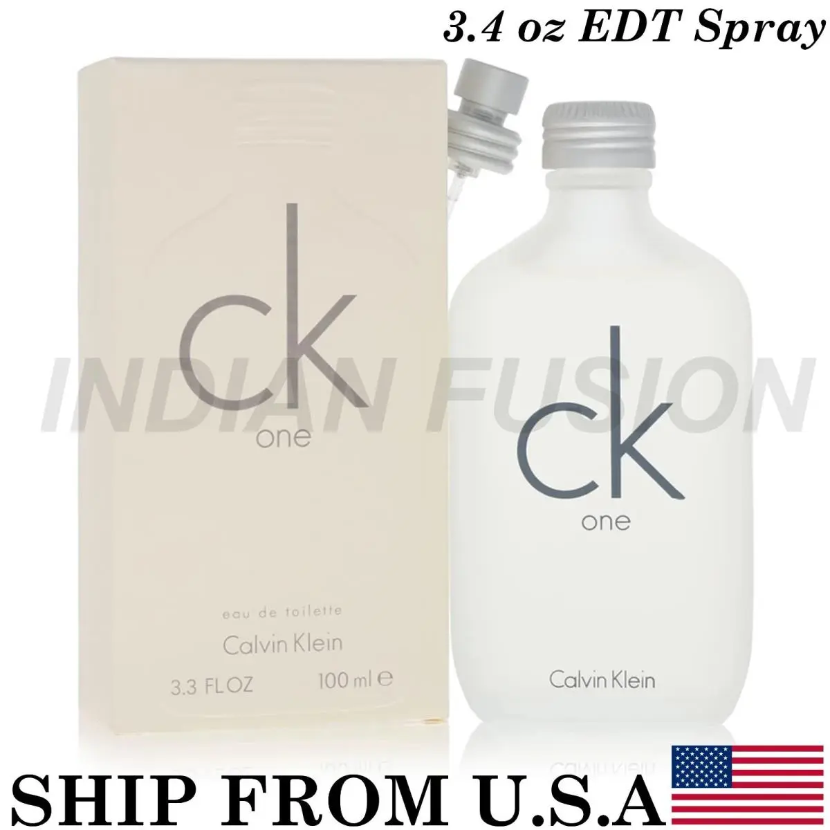 Ck One Cologne By  3.3 Oz/100 ml Eau De Toilette Spray For Unisex by Calvin Klein