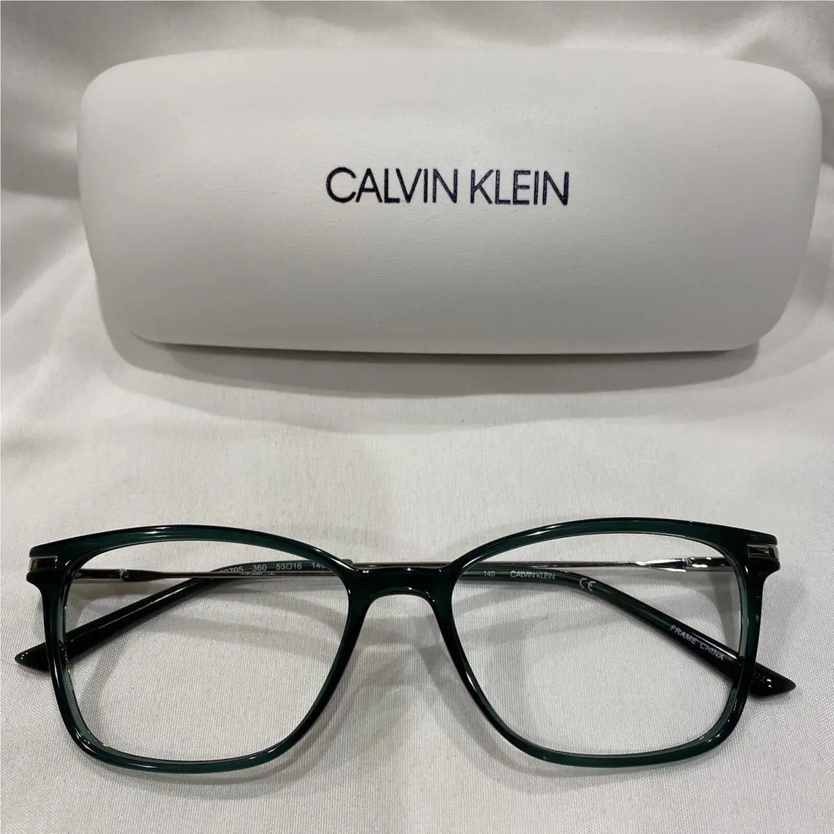 Calvin Klein CK20705 Eyeglasses 360 Crystal Emerald 53 16-140