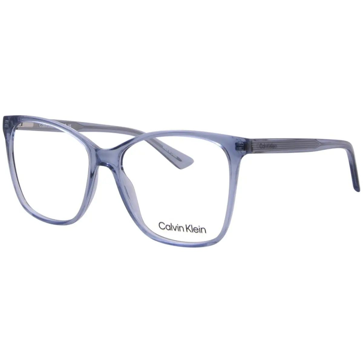 CK23523 414 Eyeglasses Women`s Blue Full Rim Square Shape 54mm by Calvin Klein