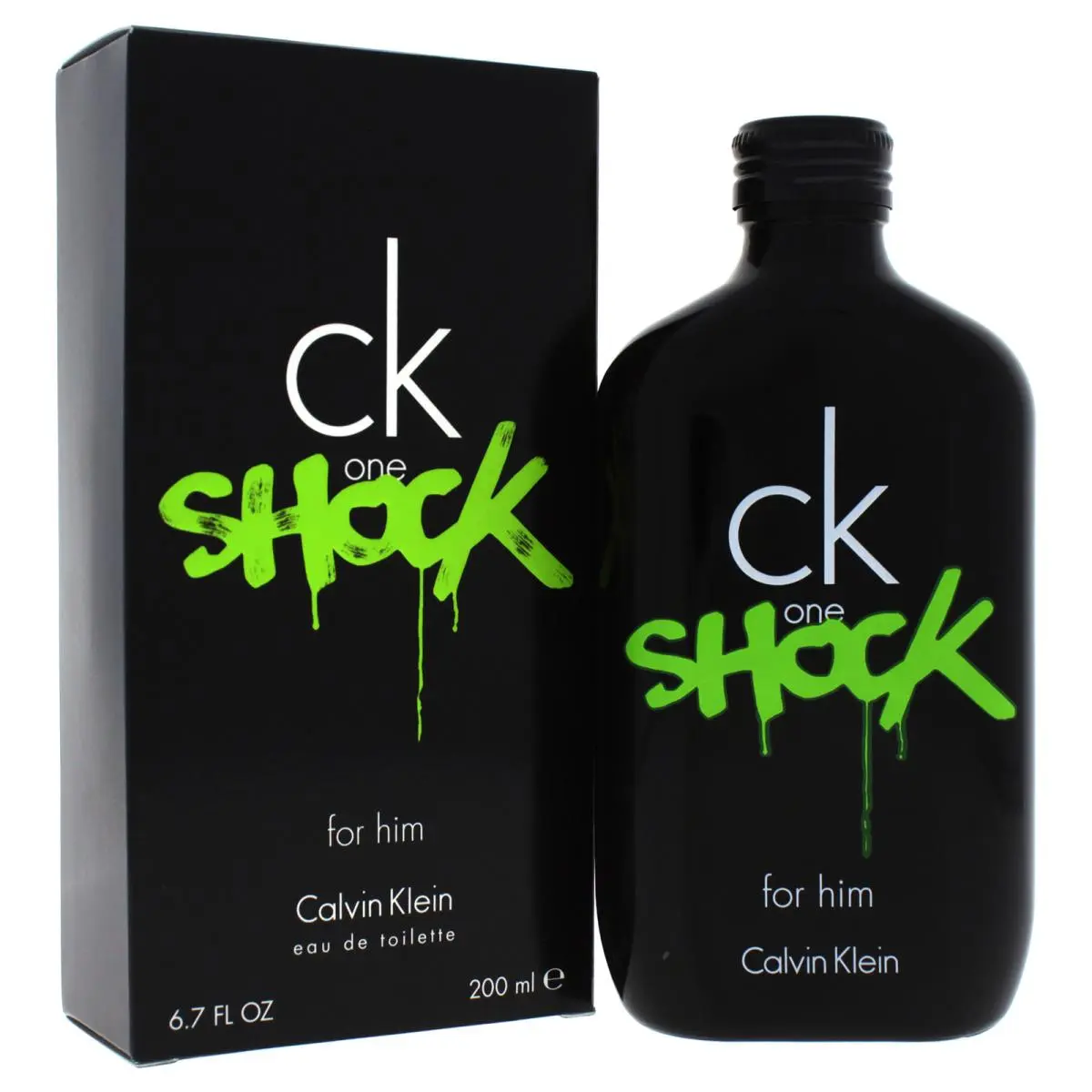 3 Pack CK One Shock For Him  For Men - 6.7 oz Edt Spray by Calvin Klein
