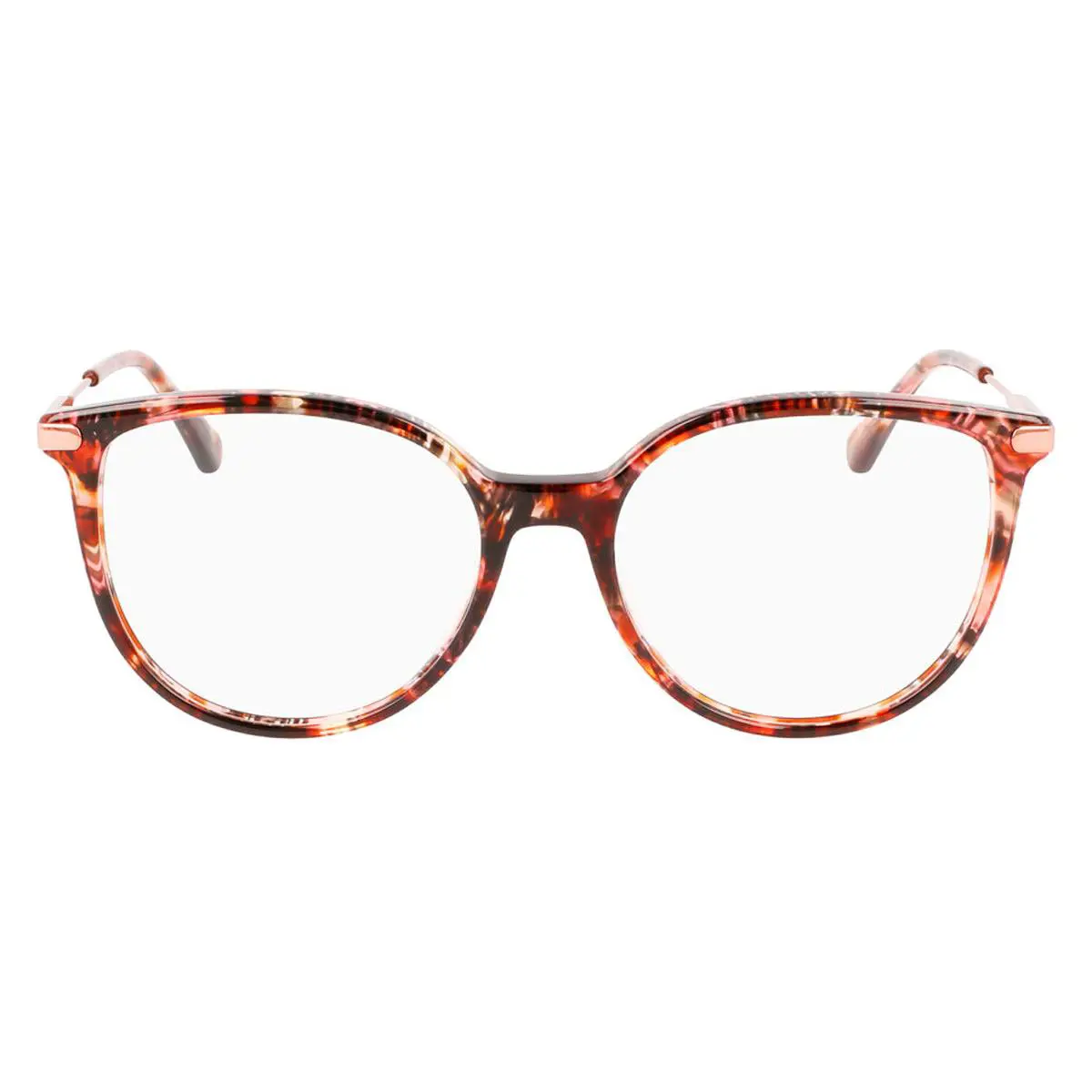 Calvin Klein CKJ22612 Eyeglasses Pink Havana Square 54mm - Frame: Pink Havana, Lens: Demo