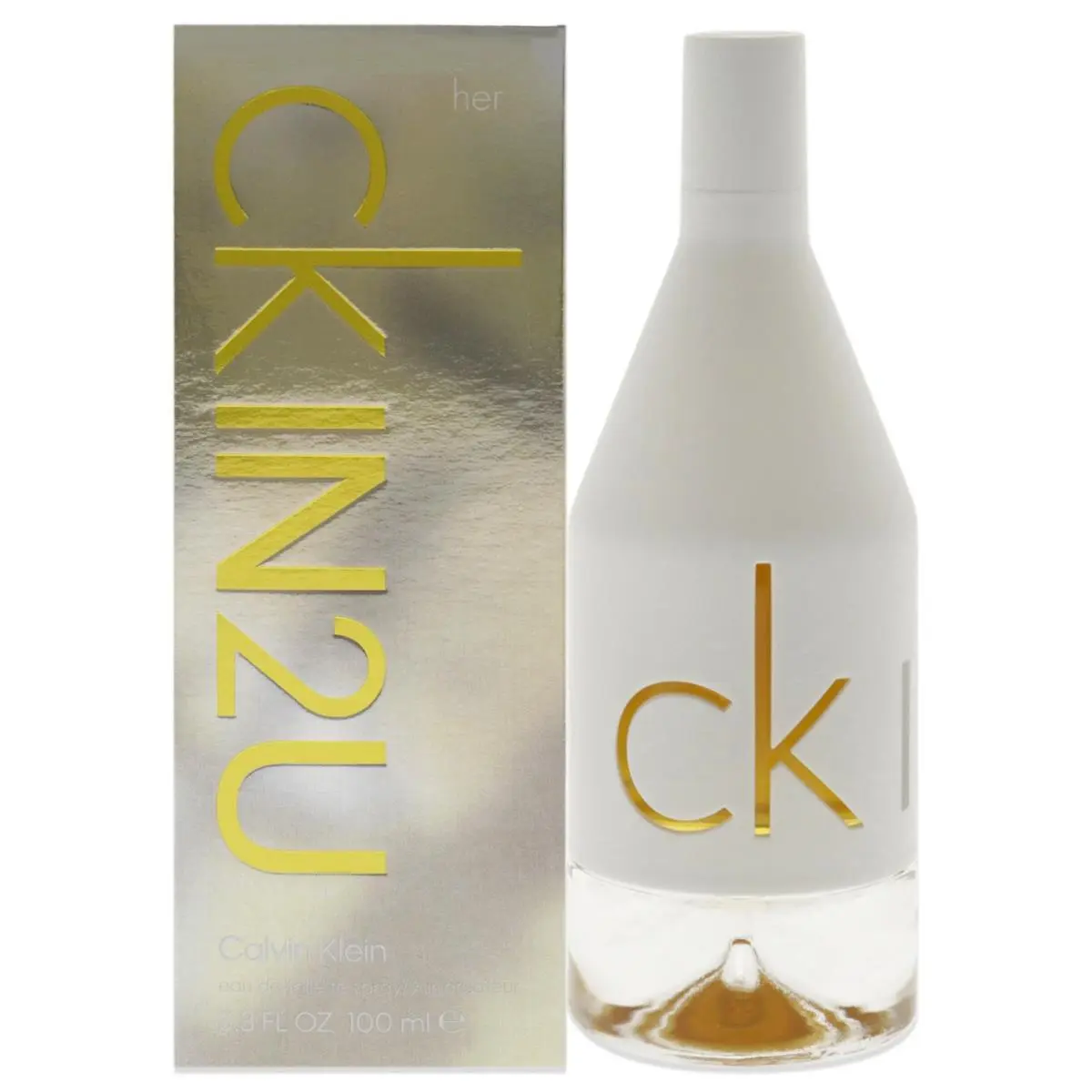 2 Pack CKIN2U  For Women - 3.3 oz Edt Spray by Calvin Klein