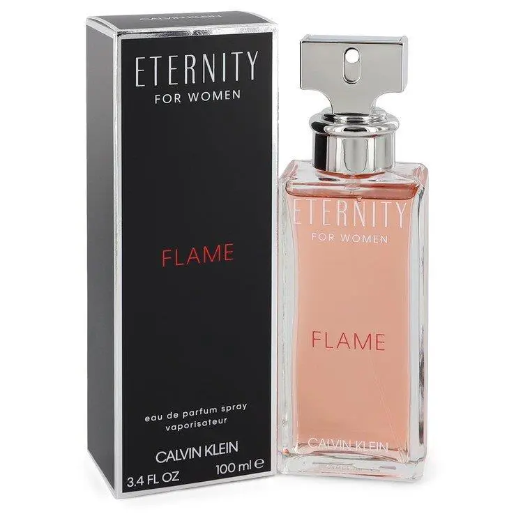 Eternity Flame Eau De Parfum Spray By  3.4oz by Calvin Klein
