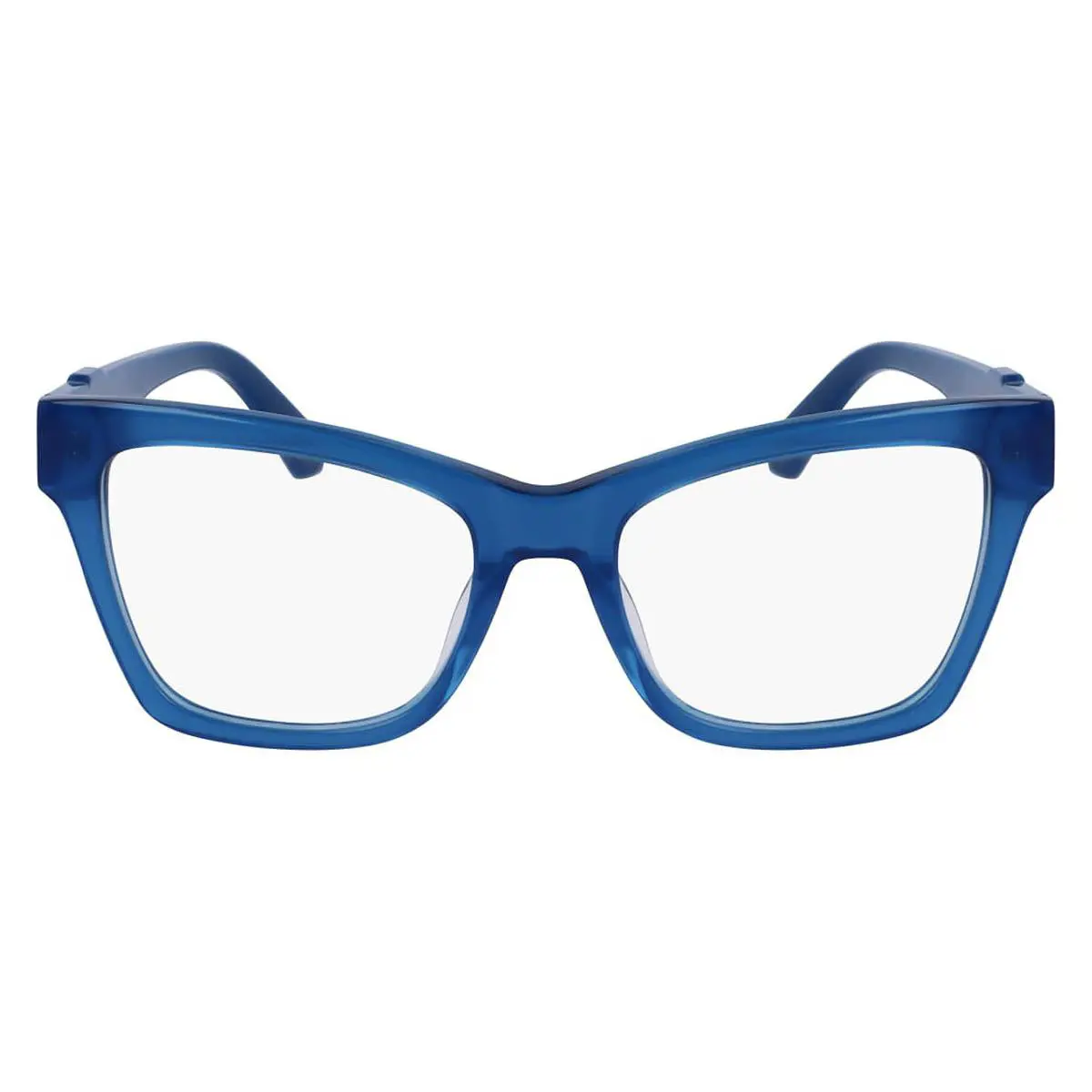 Calvin Klein Ckj Eyeglasses Women Blue 52mm - Frame: Blue, Lens: Demo