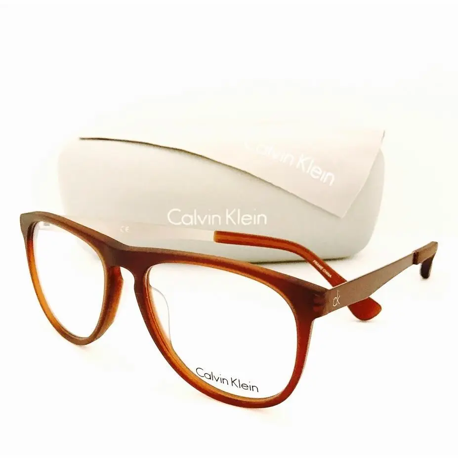 Calvin Klein Eyeglasses 5888 201 Matte Brown 54•16•145 with Case