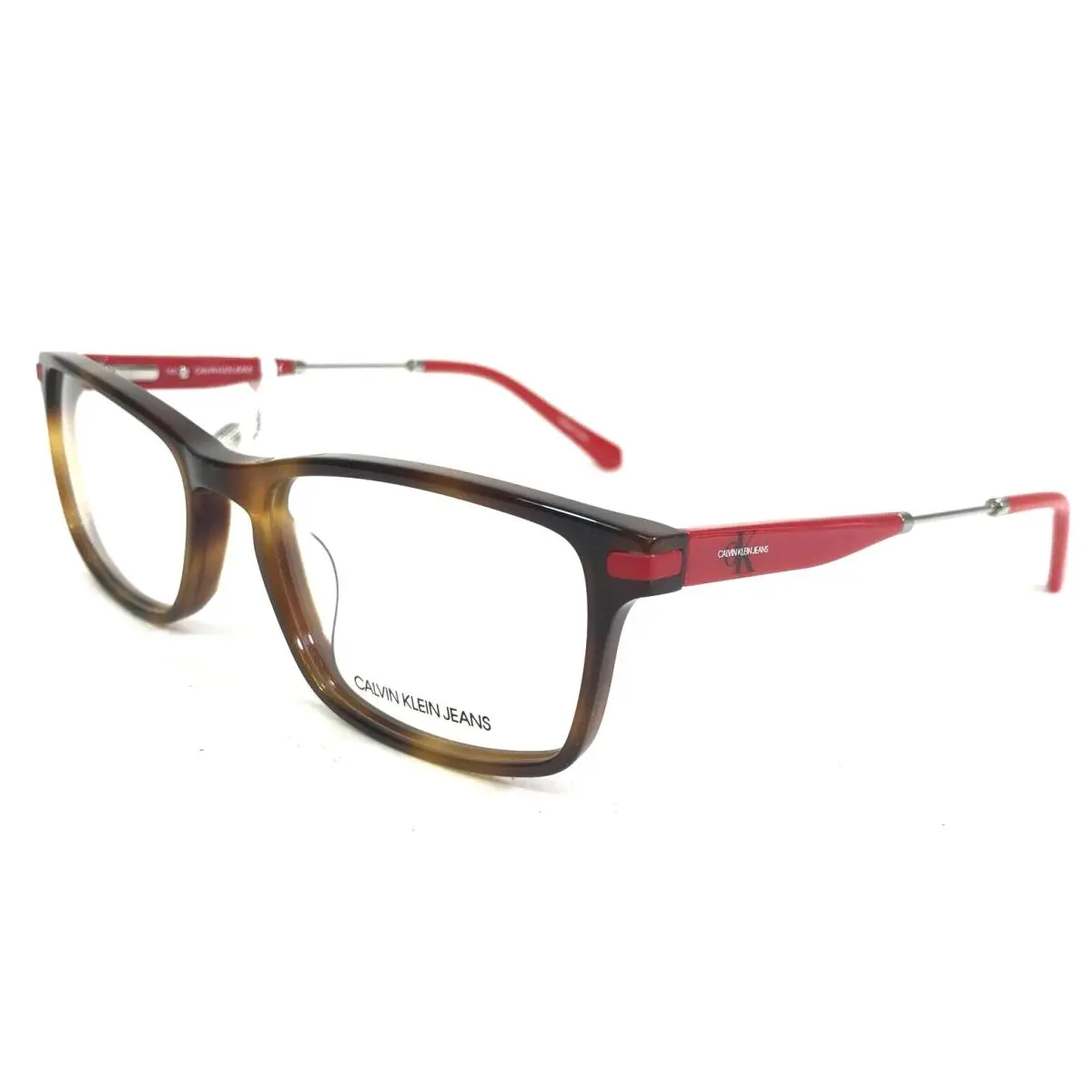 Calvin Klein Jeans Eyeglasses Frames CKJ18707 240 Red Brown Tortoise 54-18-140