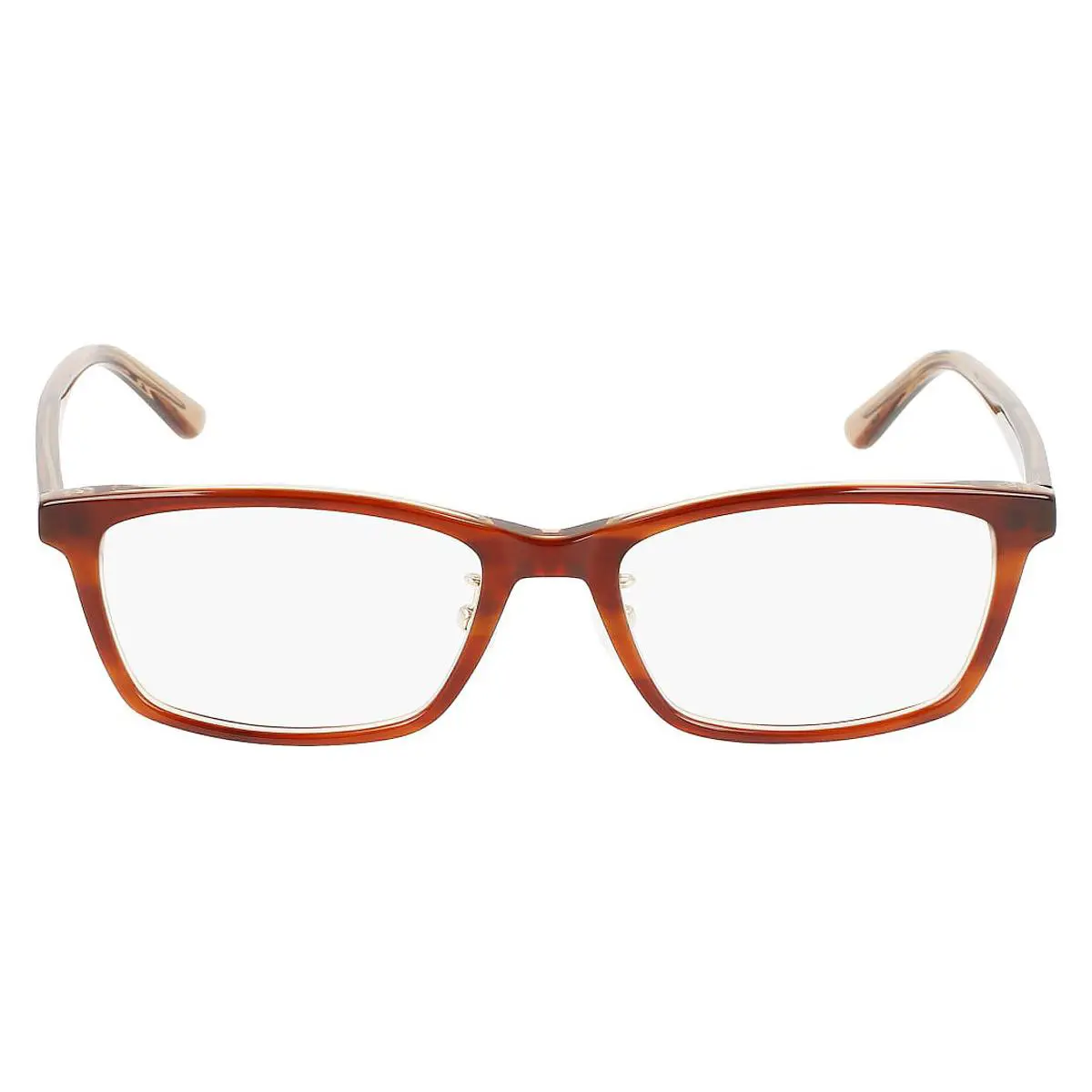 Calvin Klein CK23530LB Eyeglasses Men Brown Horn 53mm