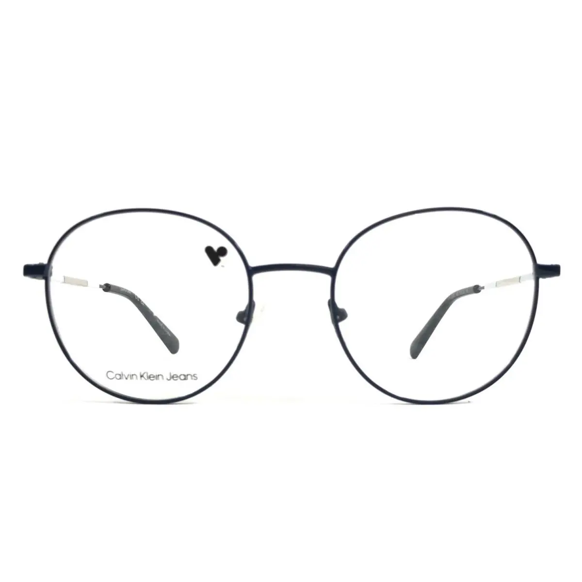 Calvin Klein Jeans Eyeglasses Frames CKJ22205 405 Blue White Wire Rim 51-20-145