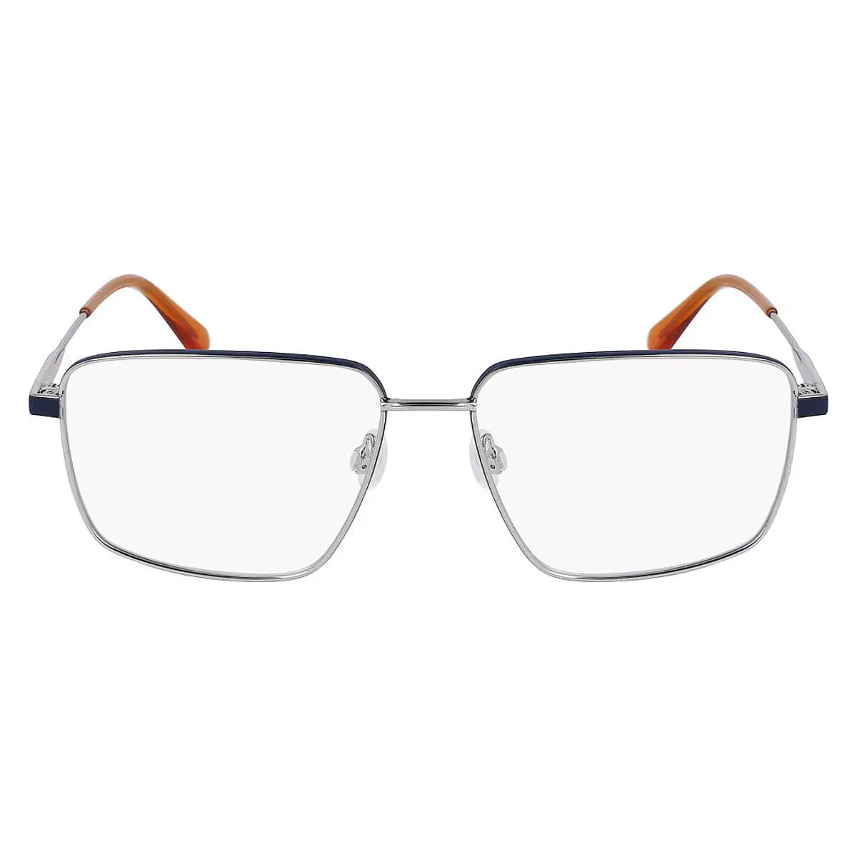 Calvin Klein CKJ23203 Eyeglasses Men Silver/blue Square 56mm