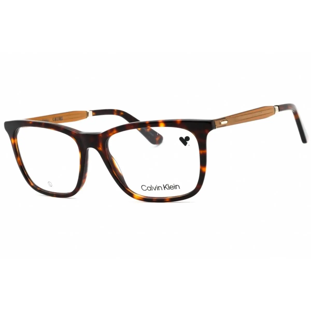 Calvin Klein Men`s Eyeglasses Tortoise Acetate Square Full Rim Frame CK23547 240
