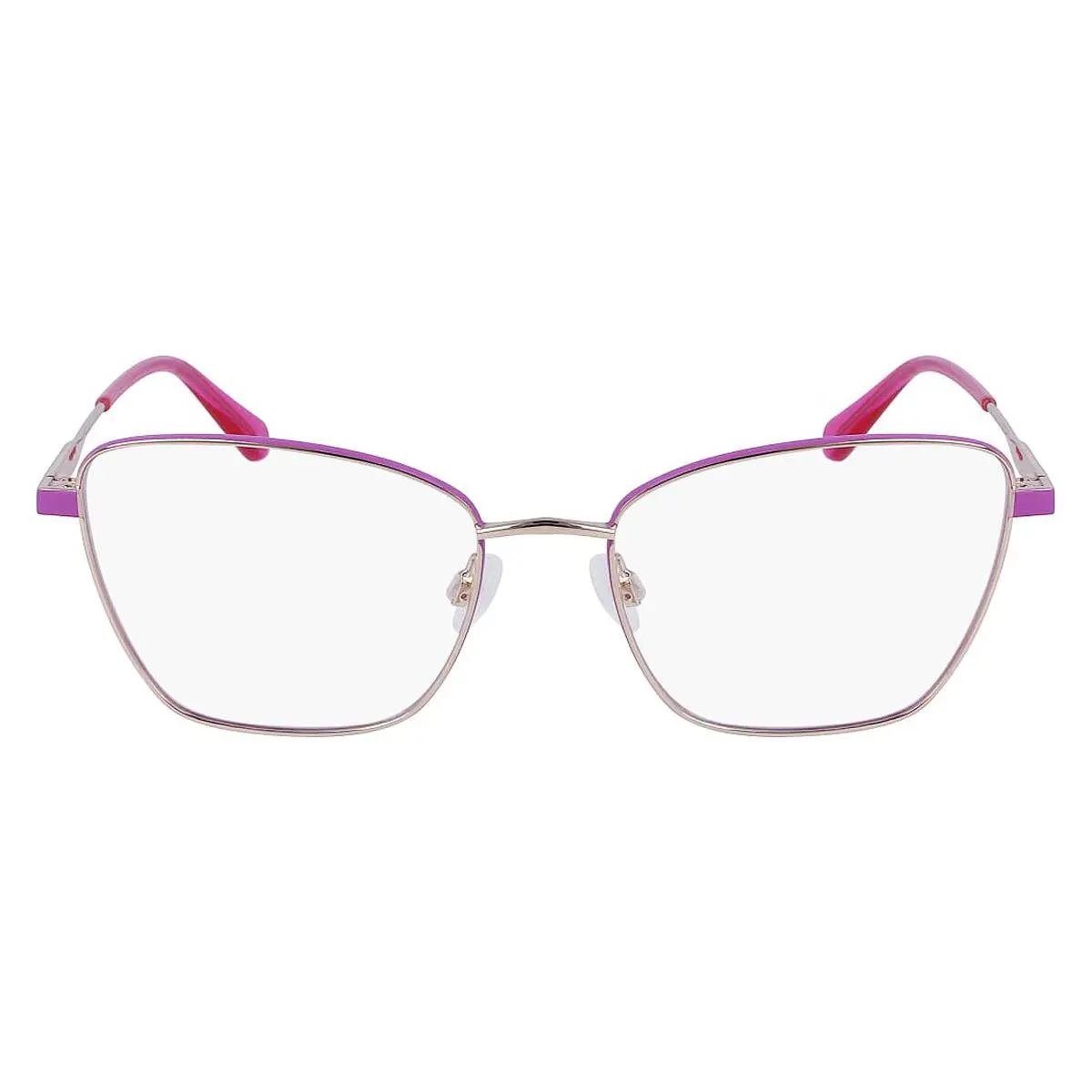 Calvin Klein CKJ23204 Eyeglasses Women Gold/violet Cat Eye 54