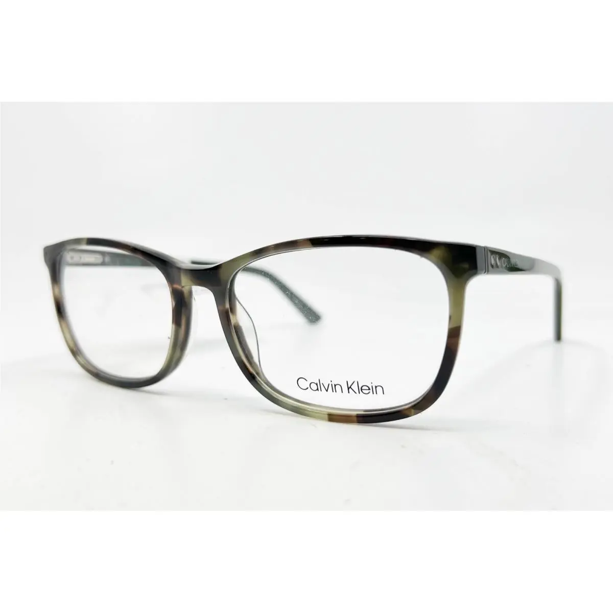 Calvin Klein Eyeglasses Women Olive Tortoise Square CK20511 57-18-150