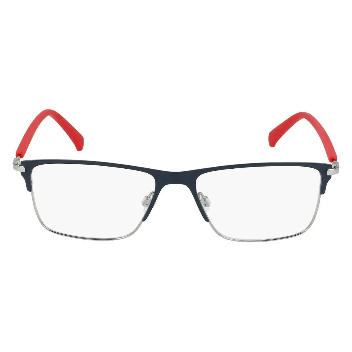 Calvin Klein CKJ21400 Eyeglasses Men Satin Navy Rectangle 54
