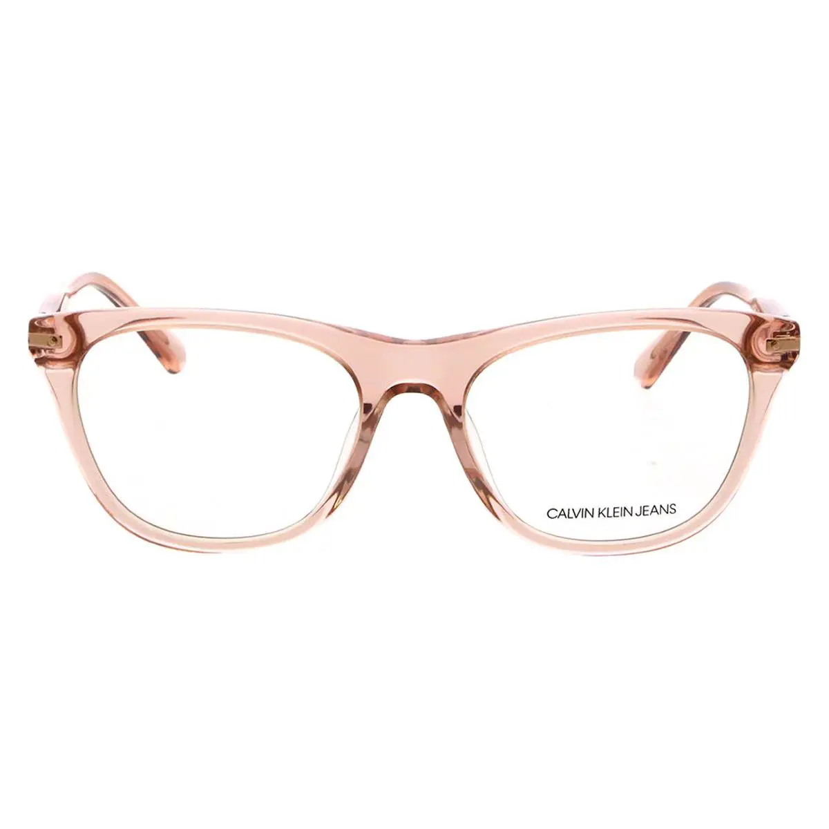 Calvin Klein CKJ19525 Eyeglasses Crystal Blush Rectangle 52mm