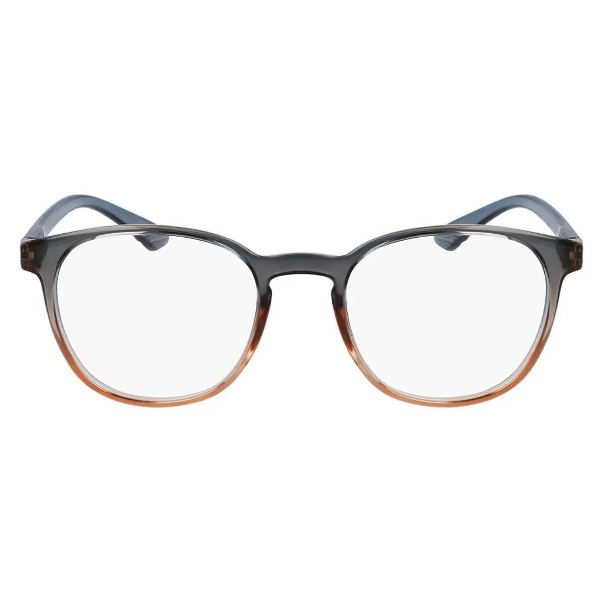 Calvin Klein Cko Eyeglasses Unisex Gray Coral Gradient 50mm - Frame: Gray Coral Gradient, Lens: Demo