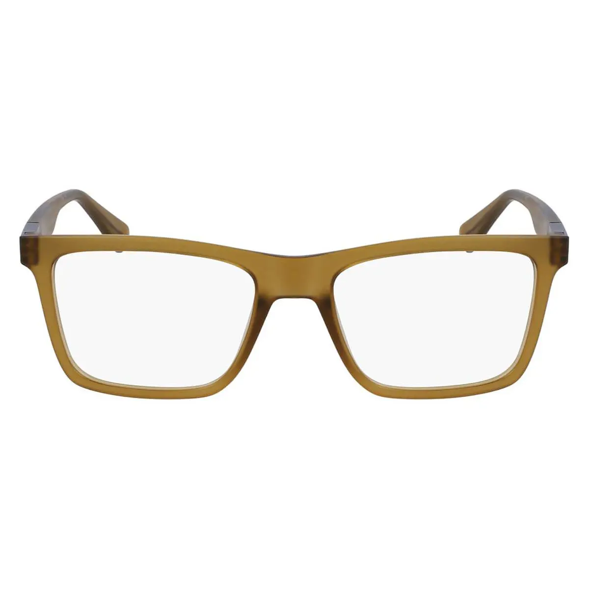 Calvin Klein Ckj Eyeglasses Unisex Khaki 53mm