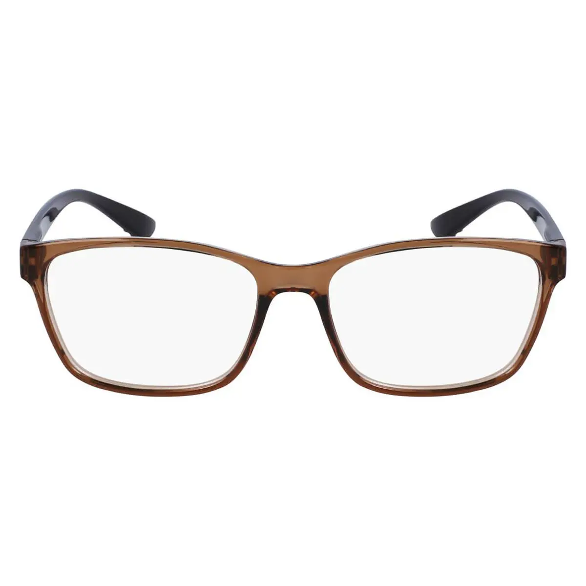 Calvin Klein Cko Eyeglasses Unisex Brown 53mm - Frame: Brown, Lens: Demo