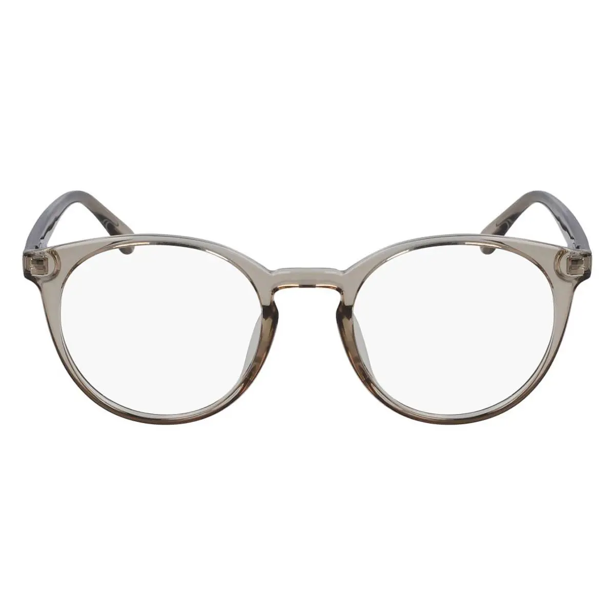 Calvin Klein CK20527 Eyeglasses Unisex Crystal Beige Round 49