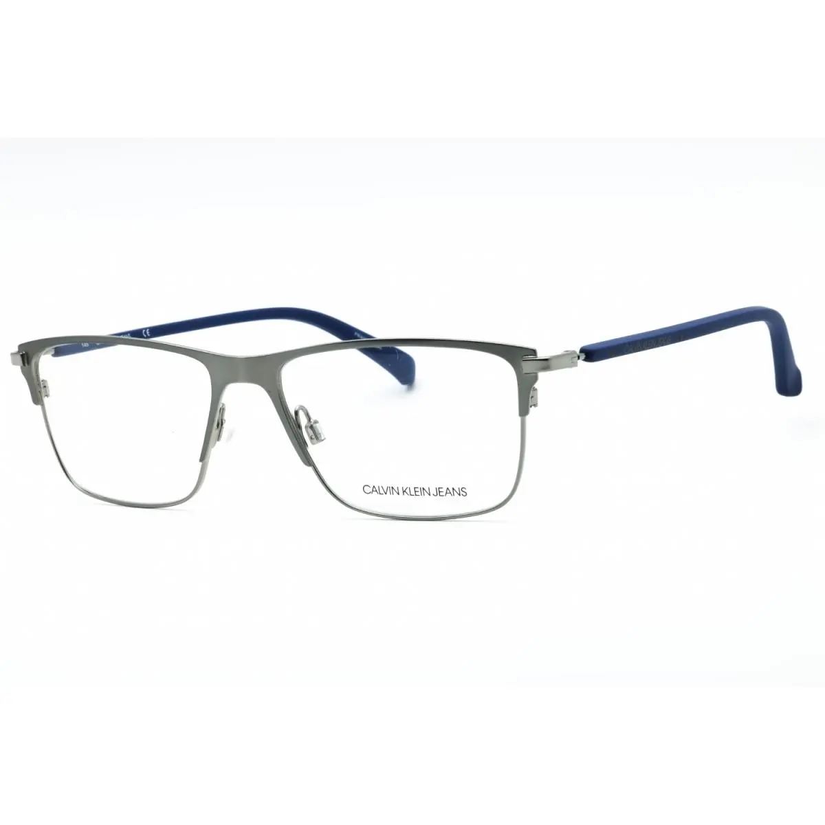 Calvin Klein Jeans CKJ21400-008 Eyeglasses 54mm - Frame: SATIN GUNMETAL, Lens: Clear Lens
