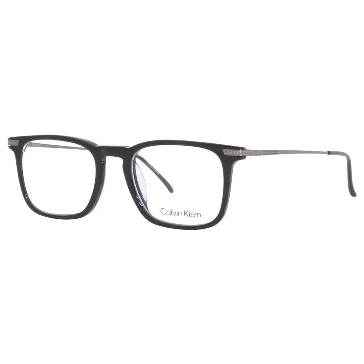 CK22526T 001 Titanium Eyeglasses Frame Black Full Rim 52mm by Calvin Klein