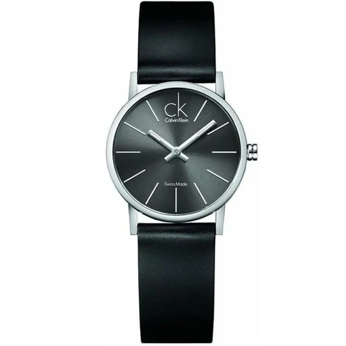 Calvin Klein Women`s Post Minimal Grey Dial Watch - K7622107