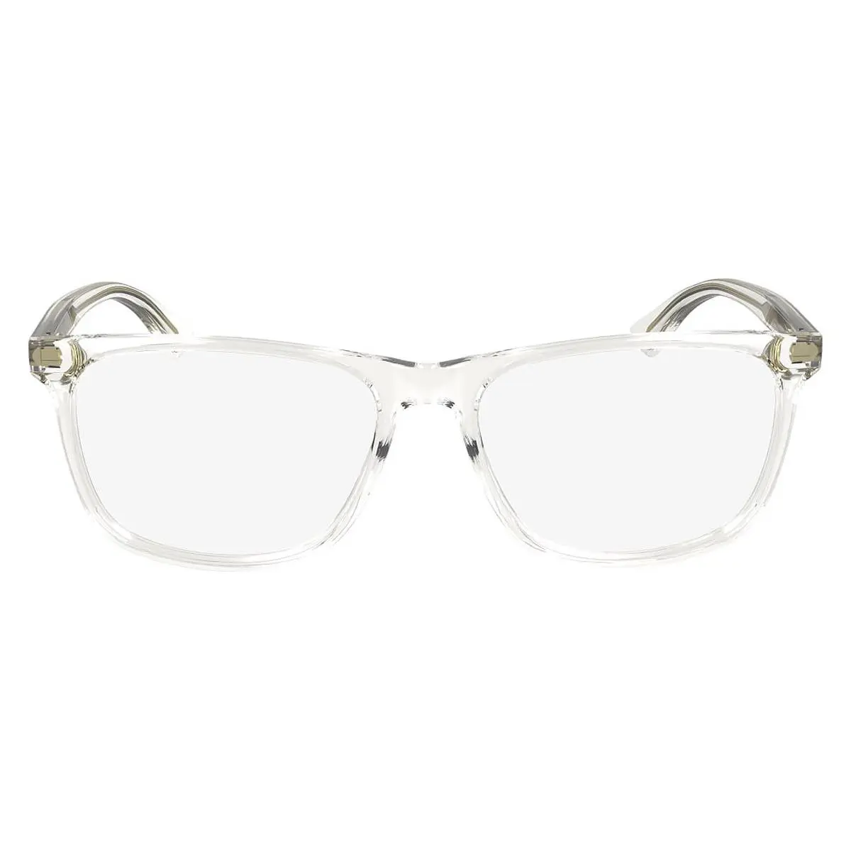Calvin Klein Cko Eyeglasses Unisex Crystal 55mm - Frame: Crystal, Lens: Demo