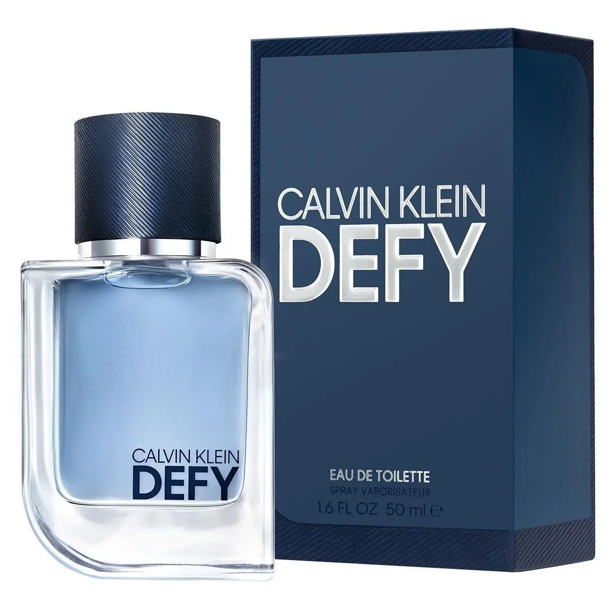 Calvin Klein Defy 1.6 Oz. 50ml Eau de Toilette Spray For Men Box