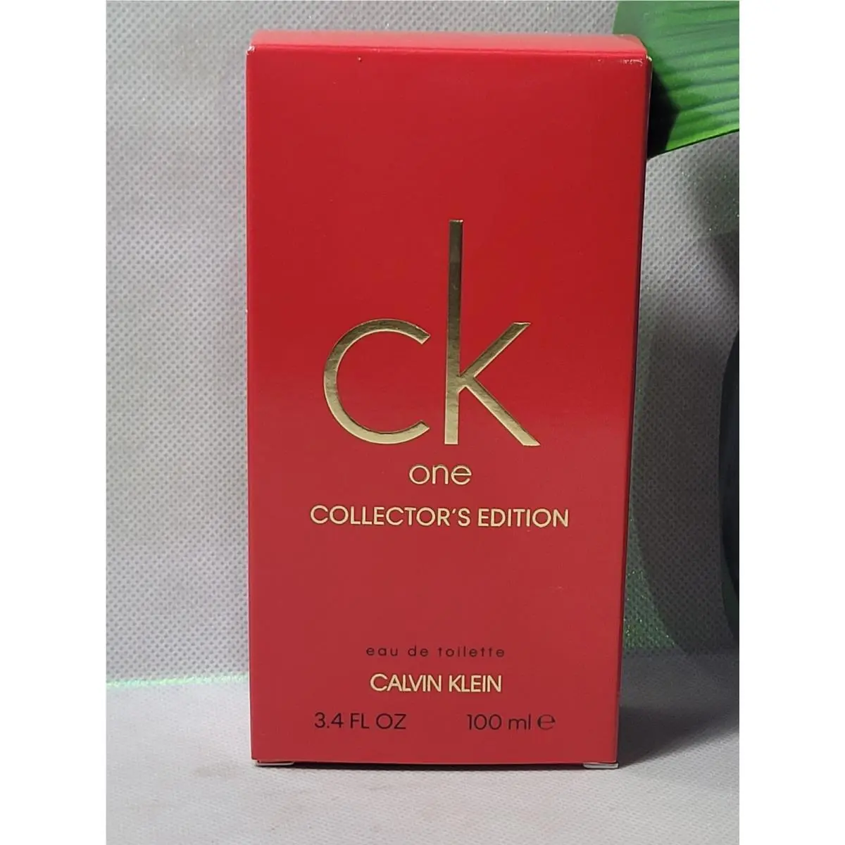 Calvin Klein CK One Collector`s Edition Edt Spray Unisex - 3.4 OZ/100 ML - Rare