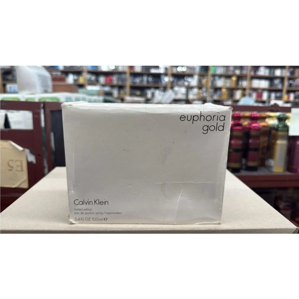 Euphoria Gold BY Calvin Klein 3.3 / 3.4 Eau DE Parfum Spray Women Tester Box