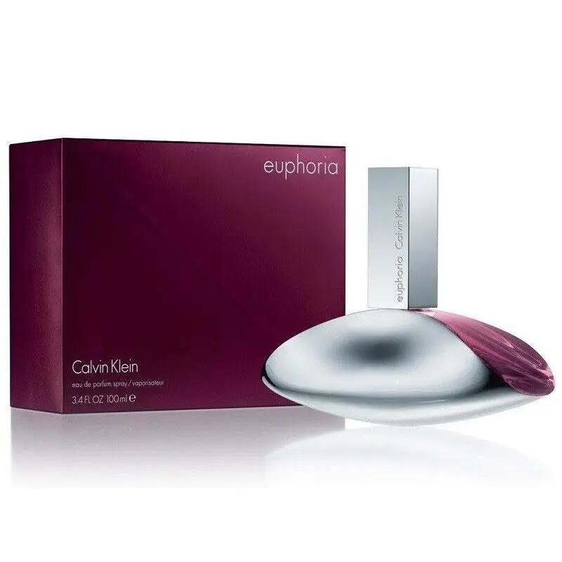 Euphoria Calvin Klein Women 3.3 3.4 oz 100 ml Eau De Parfum Spray Box