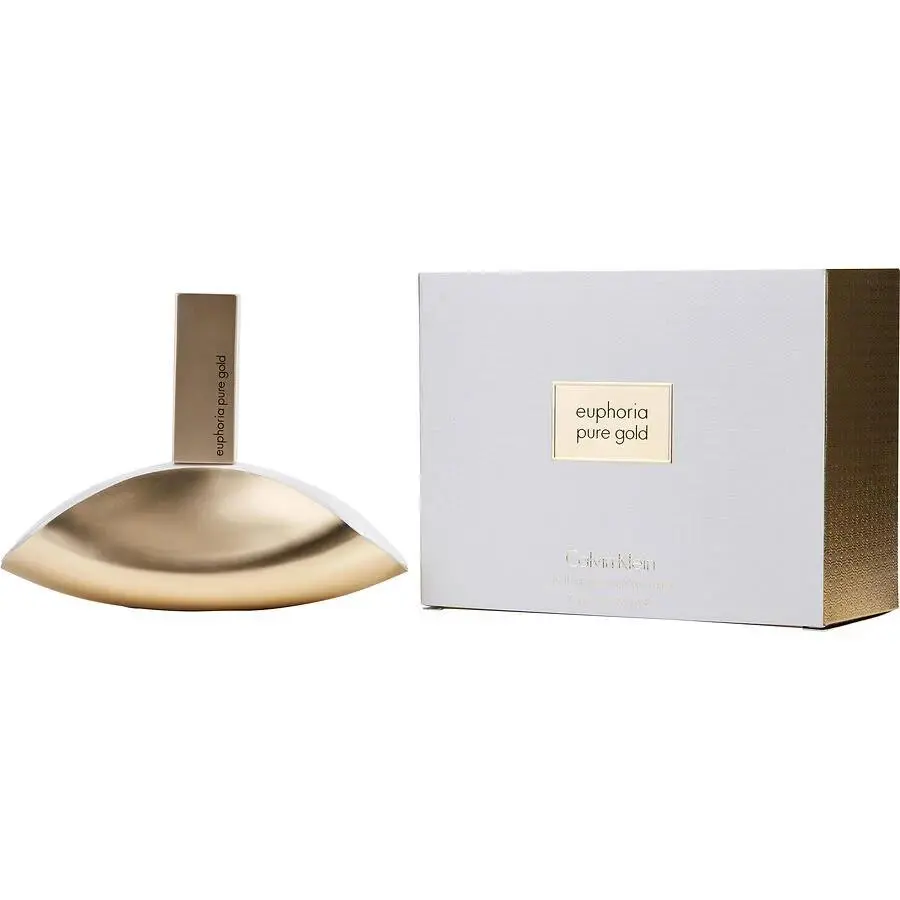 Euphoria Pure Gold by Calvin Klein Eau De Parfum Spray 3.4 oz-100 ml Women Nib/s
