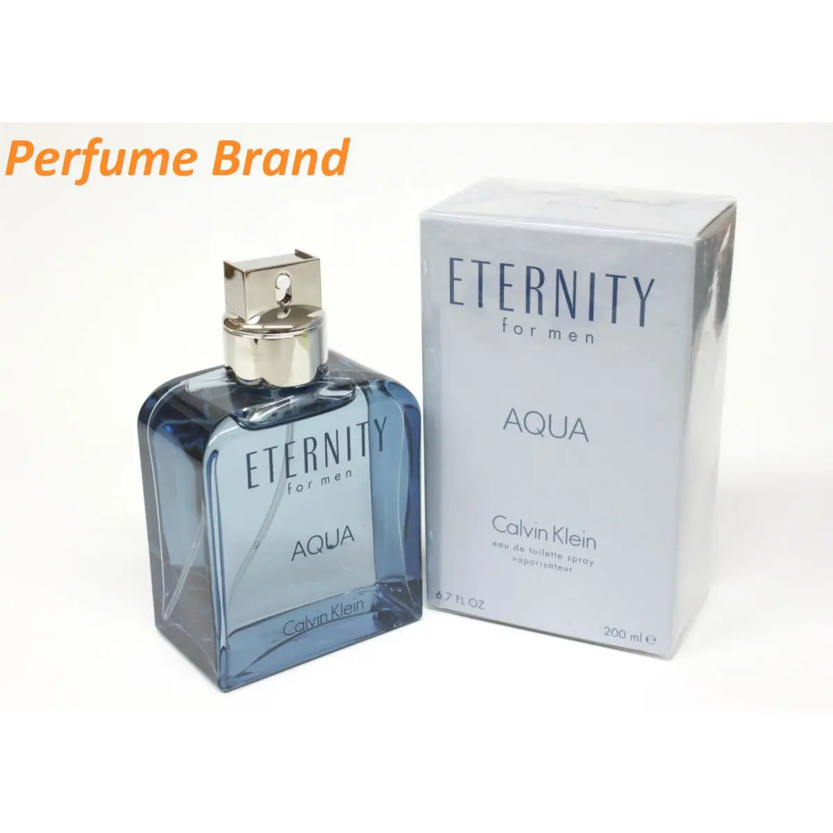 Eternity Aqua Calvin Klein 6.7 / 6.8 oz 200ml Spray Eau de Toilette For Men