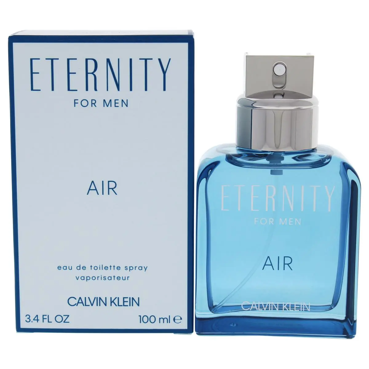 3 Pack Eternity Air by Calvin Klein For Men - 3.4 oz Edt Spray
