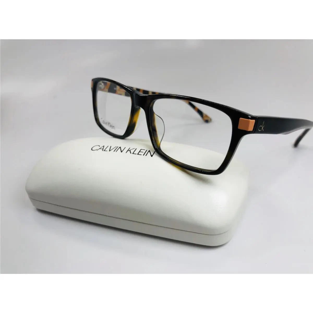 Calvin Klein CK5847A 215 Tortoise Eyeglasses 55mm with Case