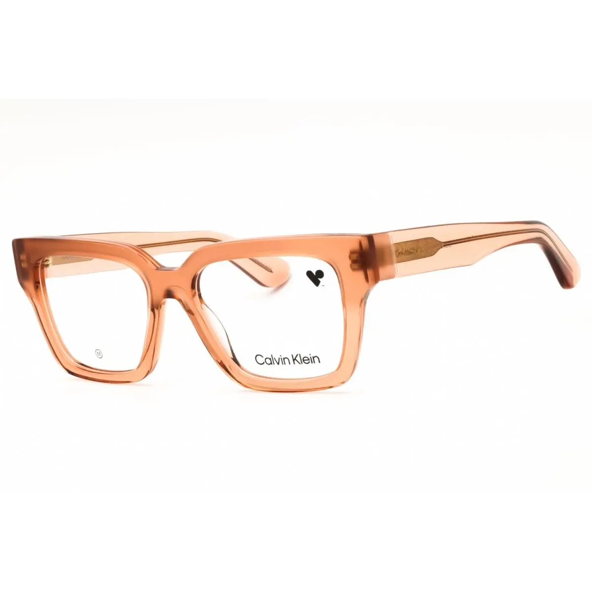 CK24526 278 Eyeglasses Brown Frame 52mm by Calvin Klein