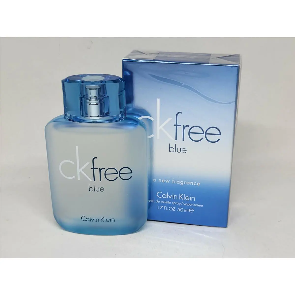 Ck Free Blue For Men by Calvin Klein 1.7 Oz Eau De Toilette