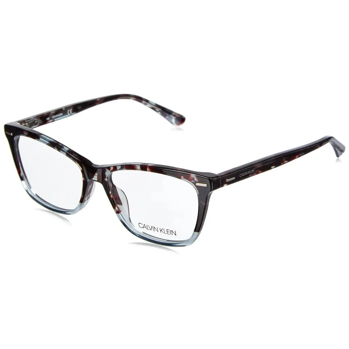 Calvin Klein CK-21501 443 Crystal Aqua Tortoise Eyeglasses 54/16/140