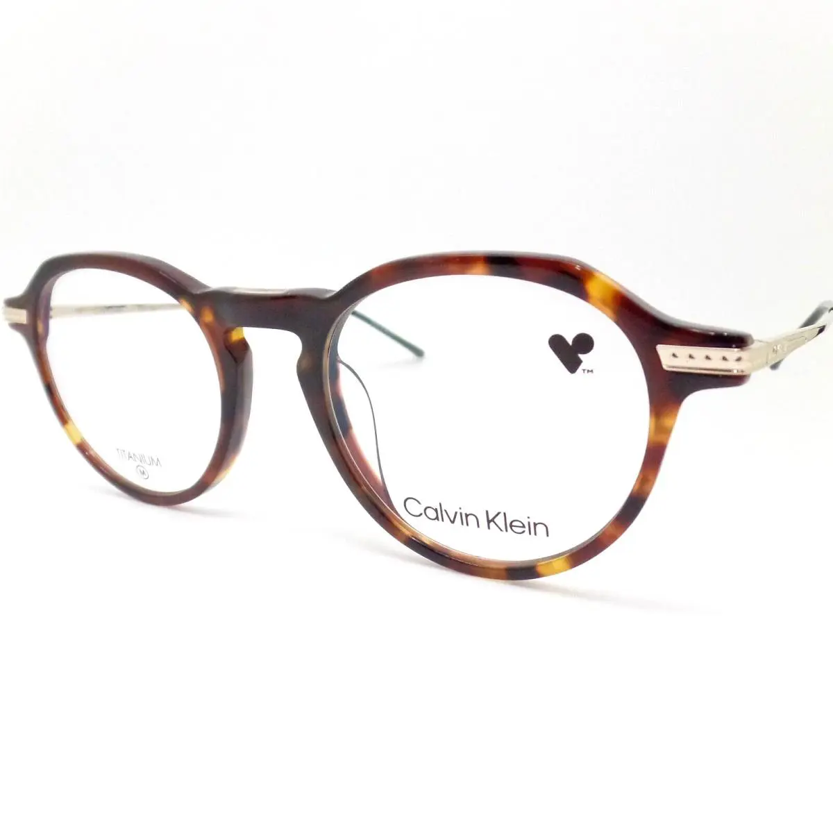 Calvin Klein CK203532t 220 Brown Havana Gold 48mm Frames