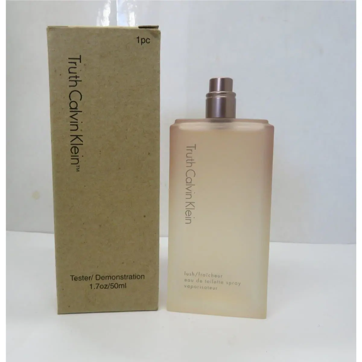 Calvin Klein Truth Lush /fraicheur Eau De Toilette Spray 1.7 oz Vintage Women TT