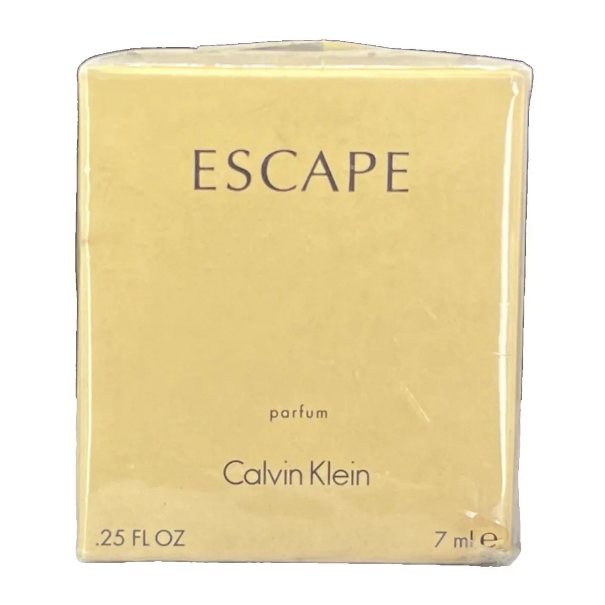 Calvin Klein Escape Parfum 0.25 oz Rare Check Description
