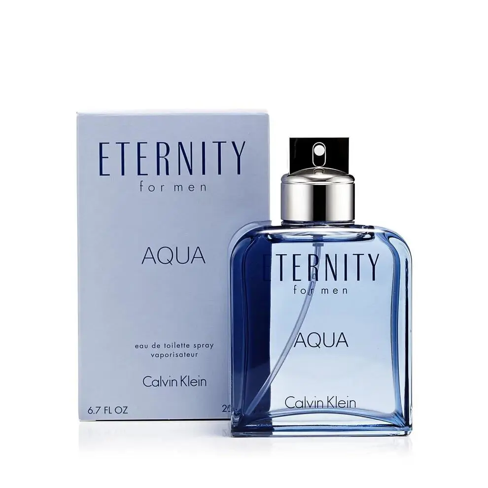 Eternity Aqua  For Men Edt Sp 6.7oz by Calvin Klein