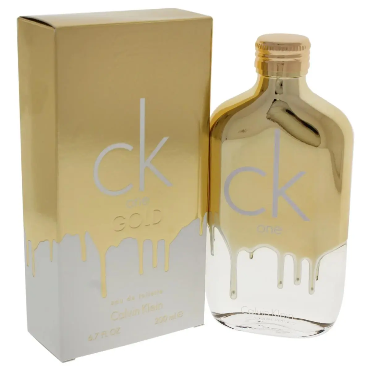 Calvin Klein One Gold For Men Edt 6.7 FL OZ / 200 ML Natural Spray