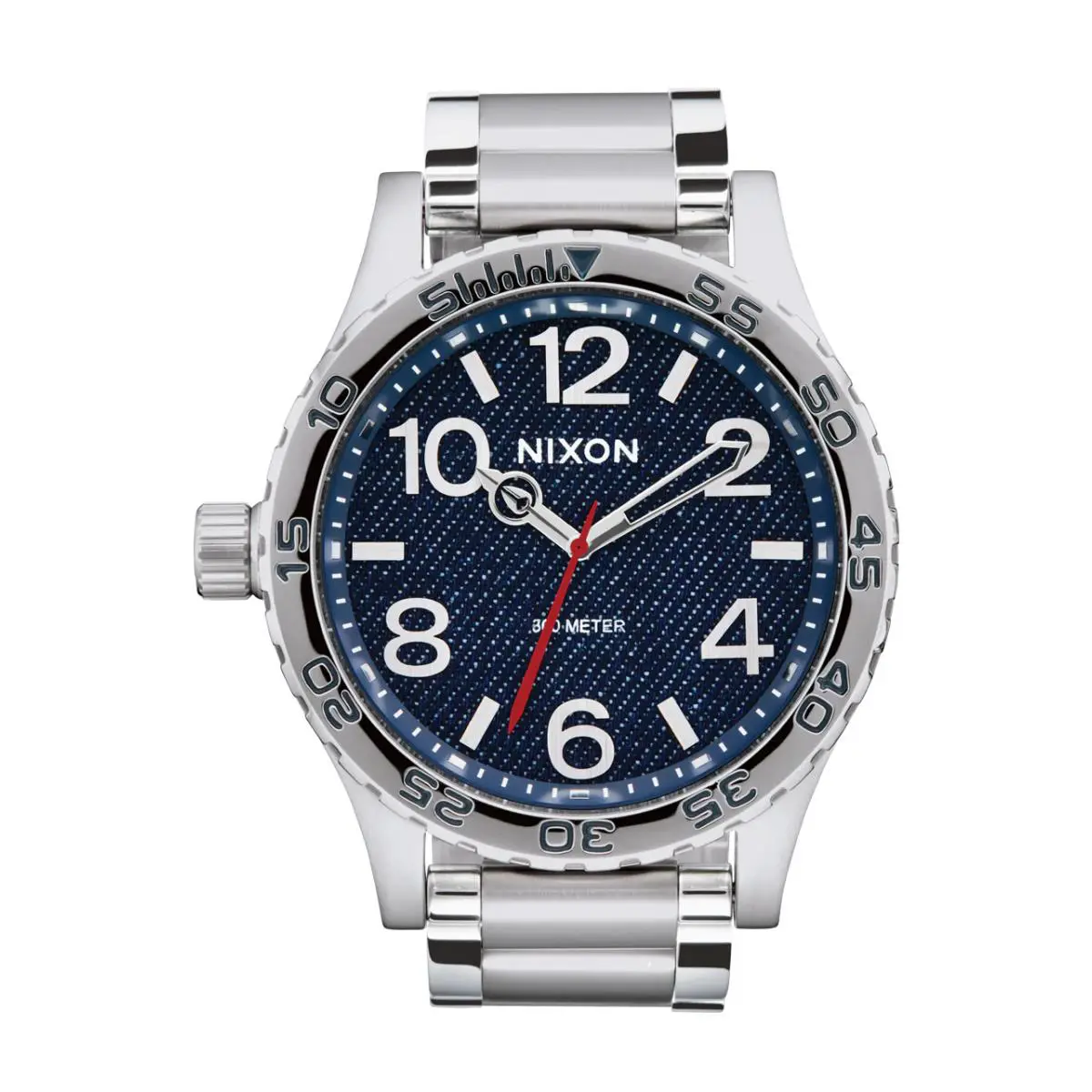 Nixon 51-30 Denim Limited Edition Stainless Steel Unisex Watch A1246-5245