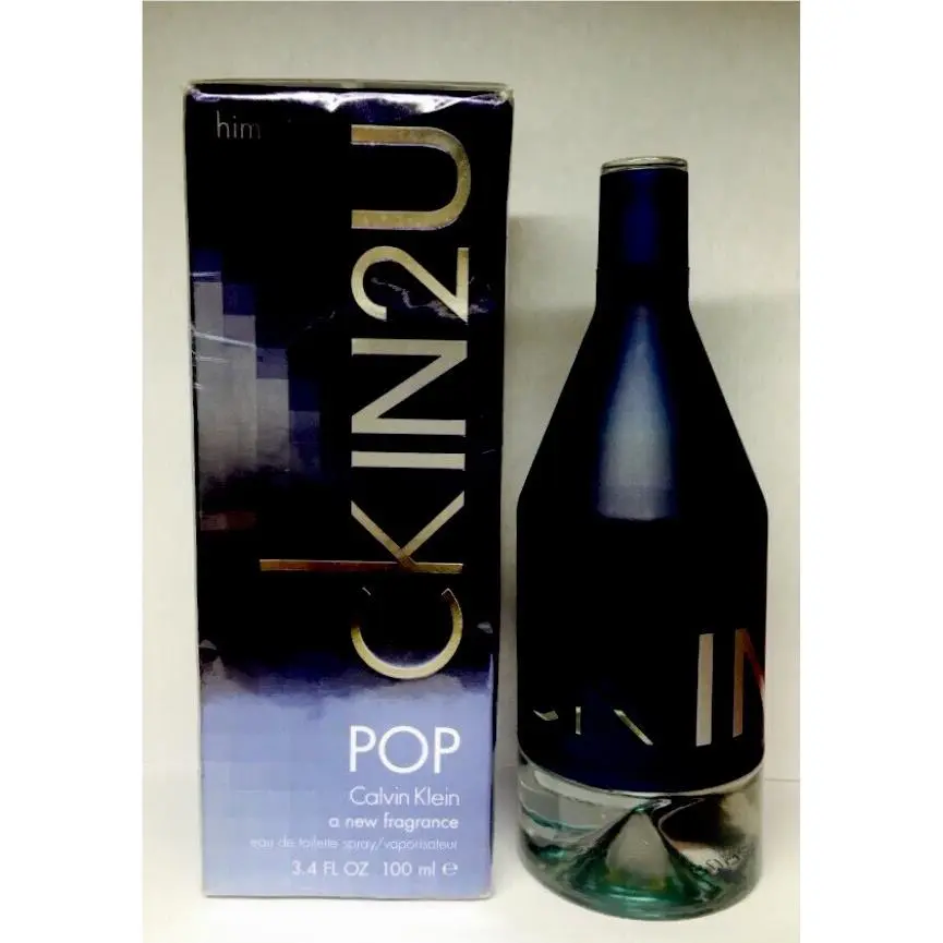 CK IN2U Pop.. Calvin Klein.. Eau DE Toilette Spray.. Limited EDITION..3.4 oz