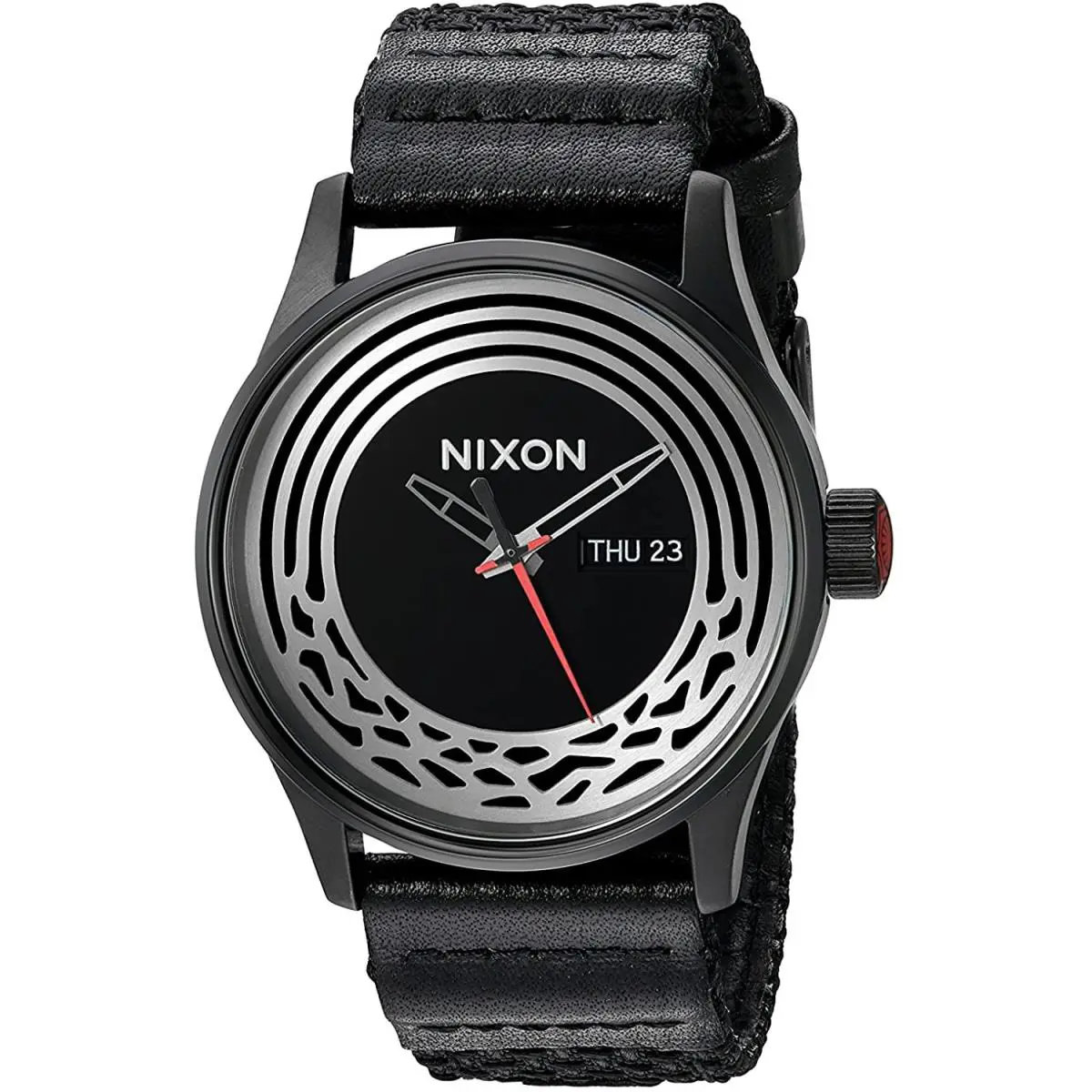 Nixon Men`s Classic Black Dial Watch - A1067SW2444